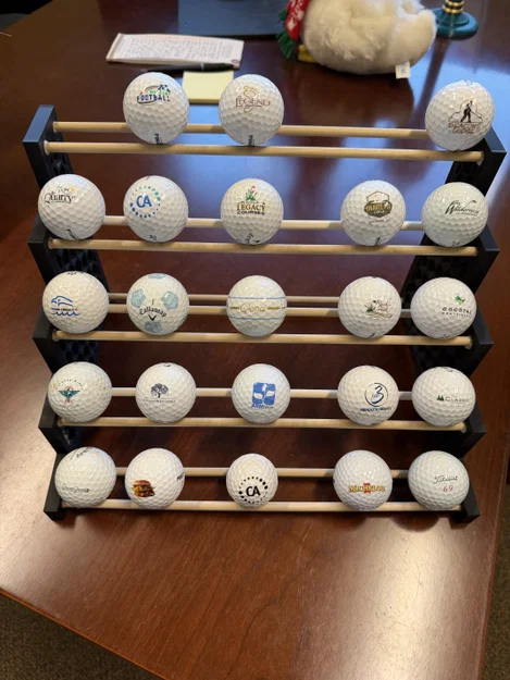 Kệ Trưng Bày Bóng Golf Tiết Kiệm Nhựa - Image 2