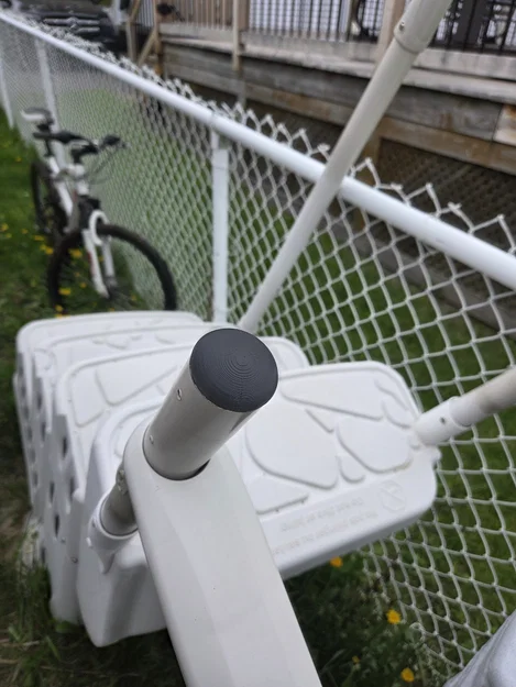 Nắp bịt đầu ống thang hồ bơi (Cap for pool ladder) bền đẹp - Image 3