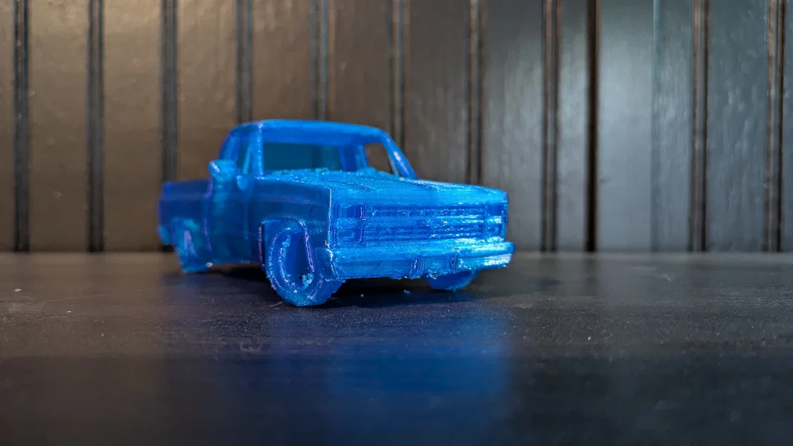 Mô hình in 3D xe bán tải cổ điển 1973 Chevy Square Body - Image 2