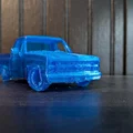 Mô hình in 3D xe bán tải cổ điển 1973 Chevy Square Body - Thumbnail 2