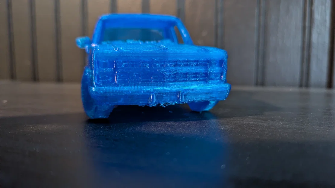 Mô hình in 3D xe bán tải cổ điển 1973 Chevy Square Body - Image 4