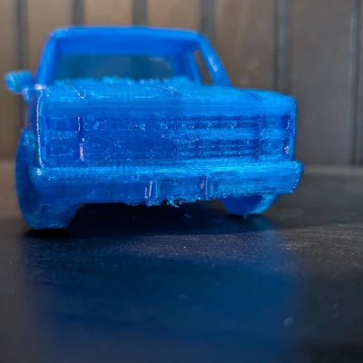 Mô hình in 3D xe bán tải cổ điển 1973 Chevy Square Body