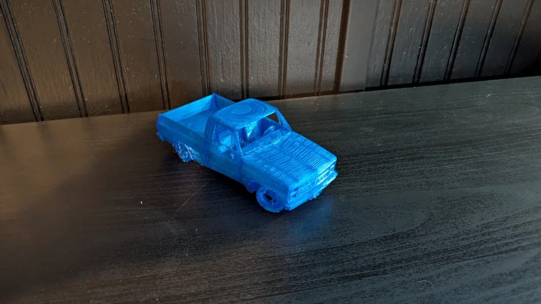 Mô hình in 3D xe bán tải cổ điển 1973 Chevy Square Body - Image 6