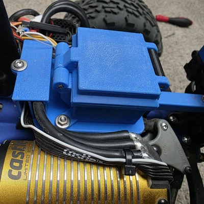 Khay gắn Receiver cho Traxxas Revo 3.3 - Bộ 3 món (ceb 04 Revo)