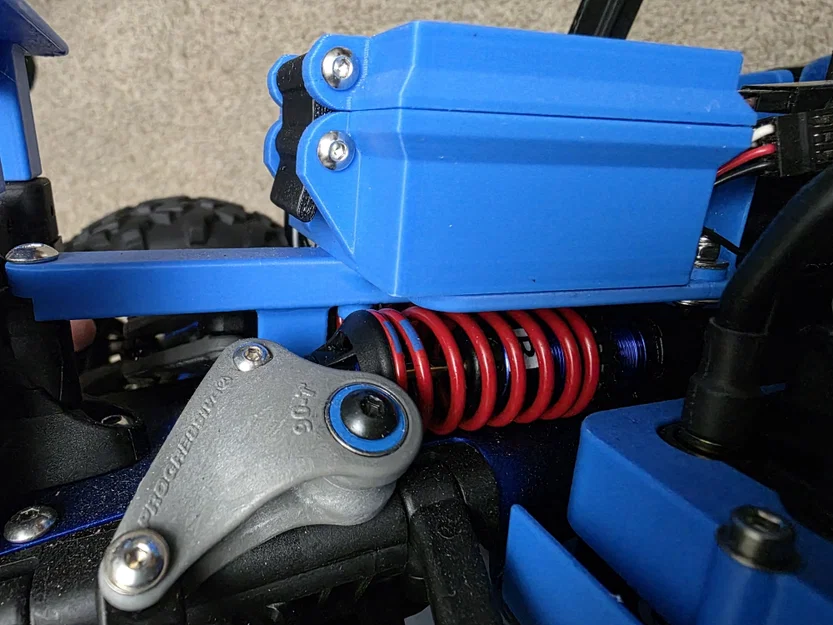Khay gắn Receiver cho Traxxas Revo 3.3 - Bộ 3 món (ceb 04 Revo) - Image 3