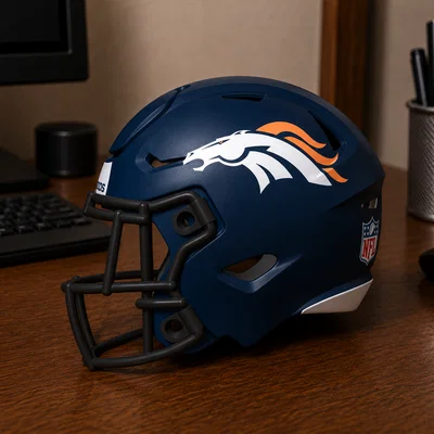 Mũ bảo hiểm bóng bầu dục Denver Broncos - Speed Flex