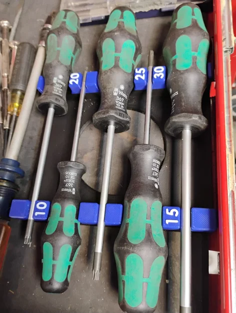 Giá đỡ tua vít Wera Torx thông minh - Giải pháp sắp xếp công cụ gọn gàng - Image 2