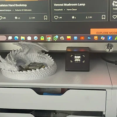 Monitor-System-Windows11: Thiết bị giám sát phần cứng PC