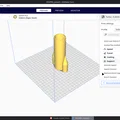 Mô hình ống heo tiết kiệm hình tên lửa (Rocket Ship Piggy Bank) in 3D - Thumbnail 2