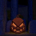 Mô hình bí ngô Halloween Burtonesque - File in 3D độc đáo - Thumbnail 1