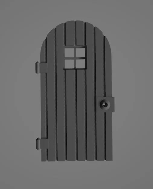 Mô hình cánh cửa cổ tích Fairy Door in 3D tinh xảo - Image 1