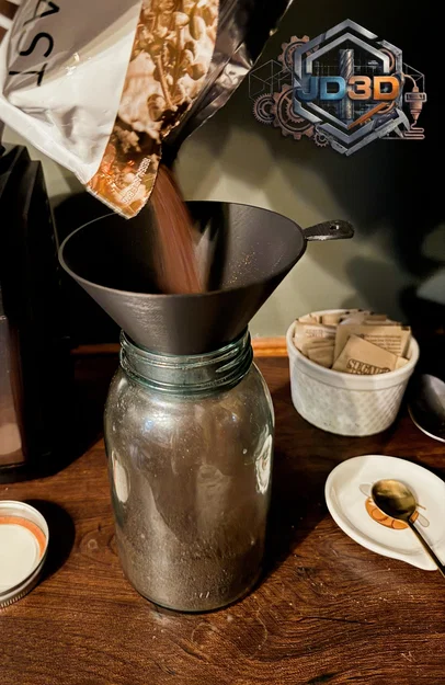 Mason Jar Funnel v1.0 - Phễu rót cho hũ Mason - Image 2