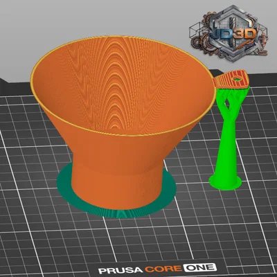Mason Jar Funnel v1.0 - Phễu rót cho hũ Mason