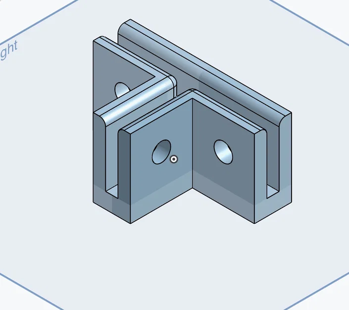 Khớp nối chữ T (T-Joint) in 3D cho khung gỗ 0.2 inch - Image 1