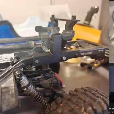 Bộ cố định trụ đỡ thân xe (Body Mount) cho Traxxas TRX-4
