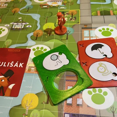 Khay đựng thẻ chứng cứ cho game Outfoxed! / Kulišák