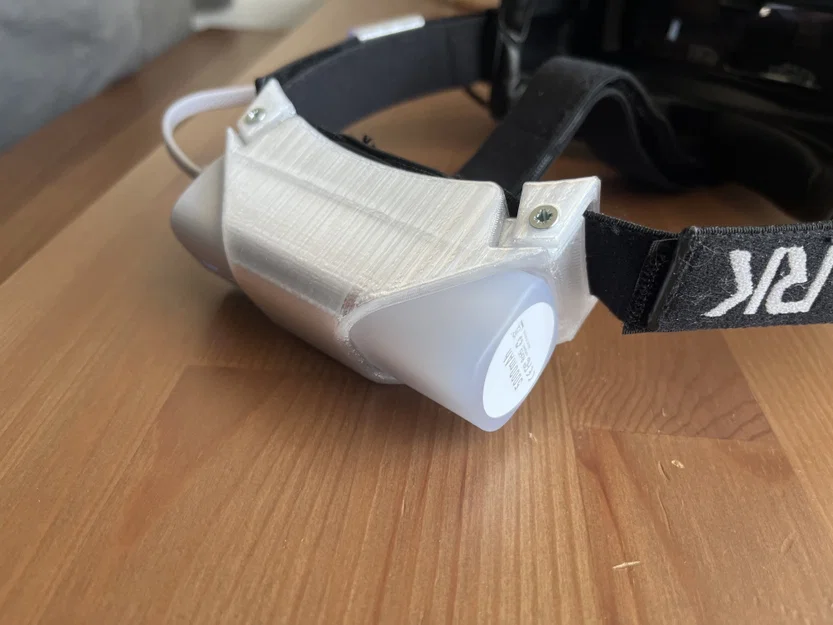 Ngàm gắn sạc dự phòng trên dây đeo cho kính Fat Shark FPV - Image 5