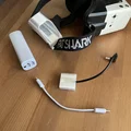 Ngàm gắn sạc dự phòng trên dây đeo cho kính Fat Shark FPV - Thumbnail 6