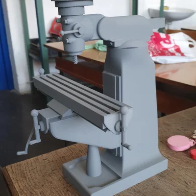 Mô hình máy phay Bridgeport
