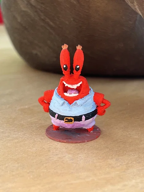 Chibi Mr Krabs (Sponge Bob) - Mô hình in 3D - Image 2