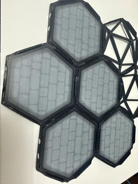 Barcadia Tile Frames - Khung Hex Gắn Nam Châm - Image 1