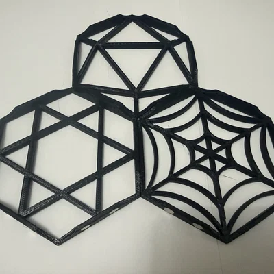 Barcadia Tile Frames - Khung Hex Gắn Nam Châm