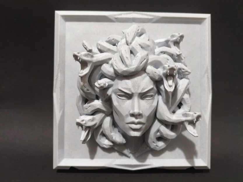 Phù điêu Tường Medusa Gorgon Cổ điển - Image 3