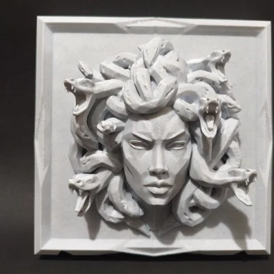 Phù điêu Tường Medusa Gorgon Cổ điển
