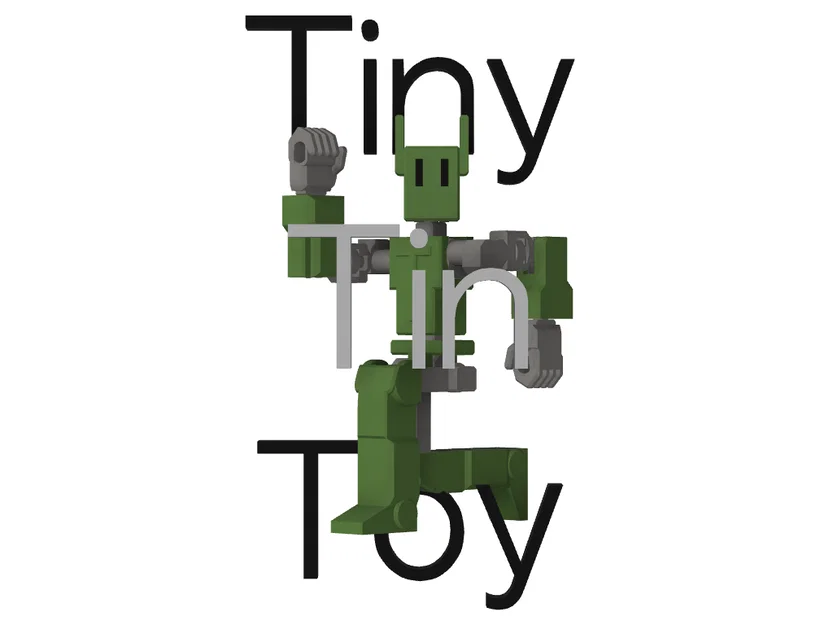 TinyTinToy - Mô hình hành động lắp ráp bền bỉ - Image 2