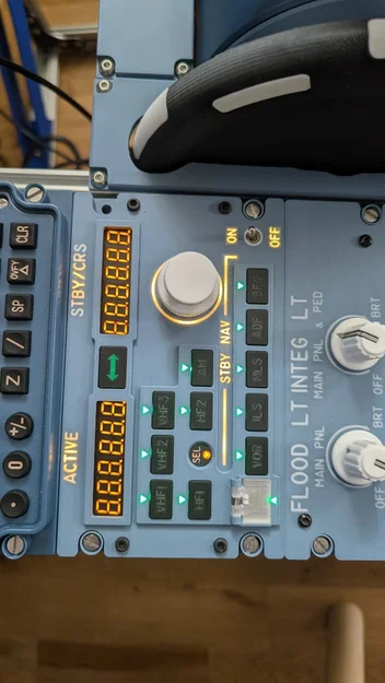 Airbus A320 Radio Management Panel [RMP] (Bản sao 1:1) - Image 3