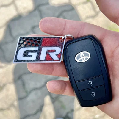 Móc khóa Toyota GR (Gazoo Racing)