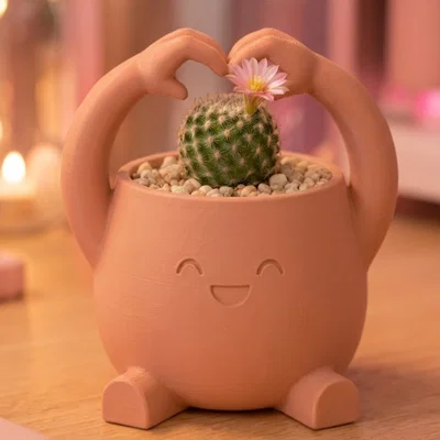 Chậu Cây Hình Trái Tim - Mẫu Decor Dễ Thương