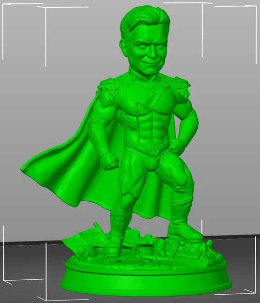 Mô hình 3D Homelander - Nhân vật The Boys phong cách Chibi - Image 1