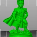 Mô hình 3D Homelander - Nhân vật The Boys phong cách Chibi - Thumbnail 1