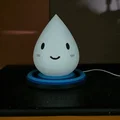 Mô hình đèn ngủ giọt nước Lumi Drop đáng yêu in 3D - Thumbnail 1