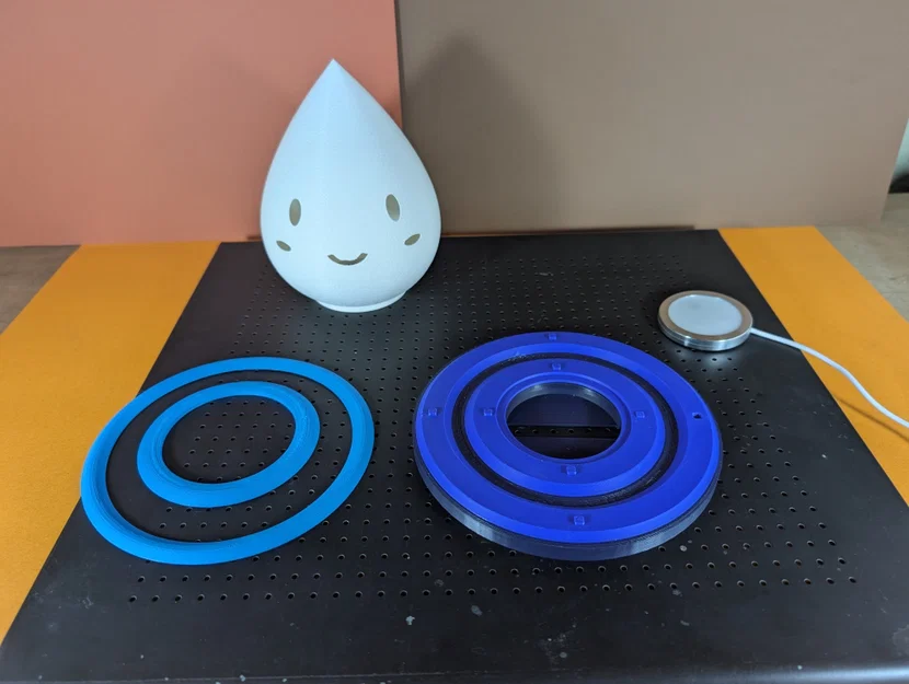 Mô hình đèn ngủ giọt nước Lumi Drop đáng yêu in 3D - Image 3