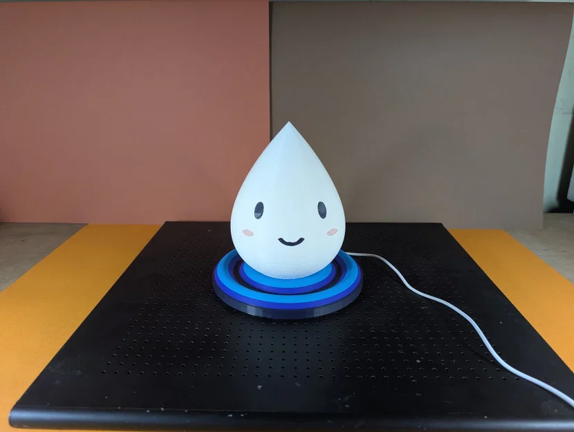 Mô hình đèn ngủ giọt nước Lumi Drop đáng yêu in 3D - Image 6