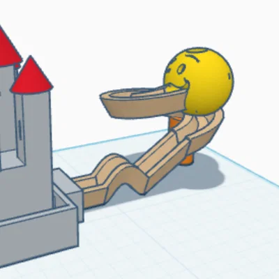 Mô hình Marble Run lâu đài và Emoji 3D cực kỳ thú vị