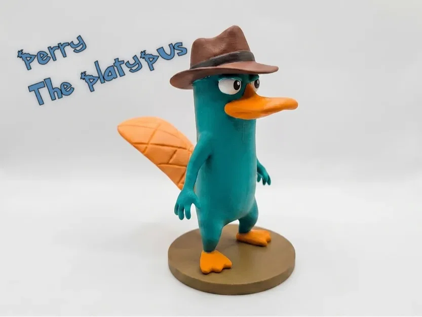 Mô hình điệp viên Perry Thú Mỏ Vịt - Image 1