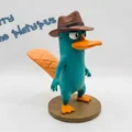 Mô hình điệp viên Perry Thú Mỏ Vịt - Thumbnail 1