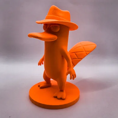 Mô hình điệp viên Perry Thú Mỏ Vịt