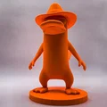 Mô hình điệp viên Perry Thú Mỏ Vịt - Thumbnail 5