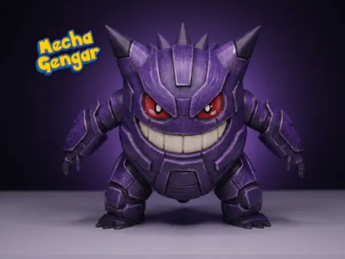 Mô hình Mecha Gengar - Figure Pokemon phiên bản máy chiến - Image 1