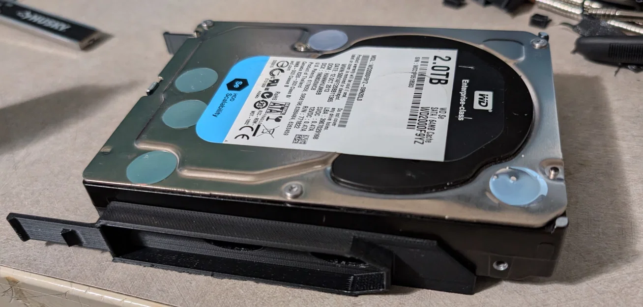 Khay đỡ ổ cứng 119mm (Hard Drive Caddy) cho thùng máy PC - Image 2