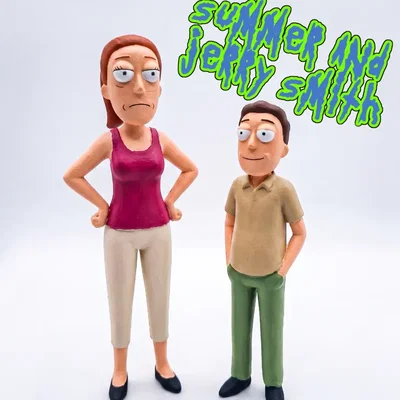 Mô hình Jerry và Summer Smith