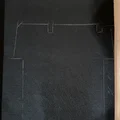 Bộ khuôn mẫu (Stencil) cắt tấm nỉ cho máy đánh chữ Hermes 3000 - Thumbnail 2