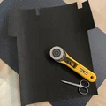 Bộ khuôn mẫu (Stencil) cắt tấm nỉ cho máy đánh chữ Hermes 3000 - Thumbnail 3