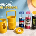 Bộ giữ lạnh lon 16oz 3 trong 1 - Người bạn đồng hành tuyệt vời - Dùng cá nhân - Thumbnail 1