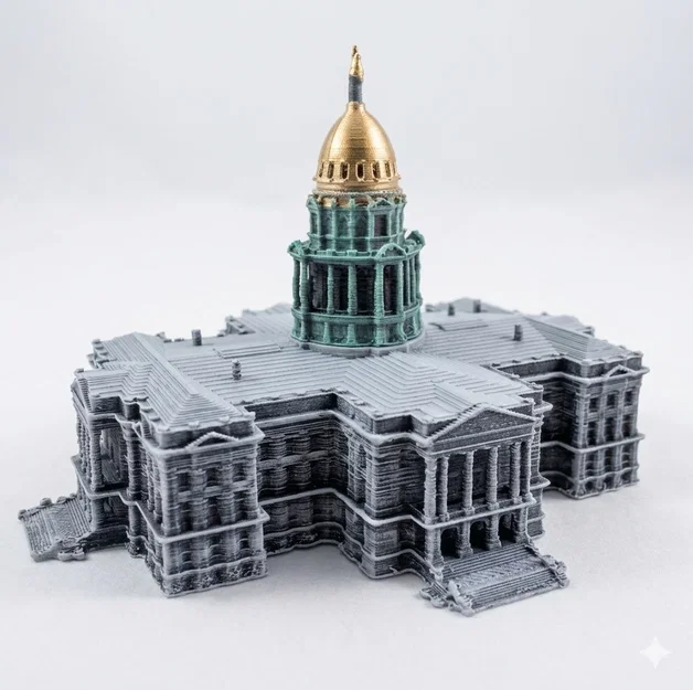 Mô hình Tòa nhà Quốc hội bang Colorado - Denver, CO, Hoa Kỳ - Image 5
