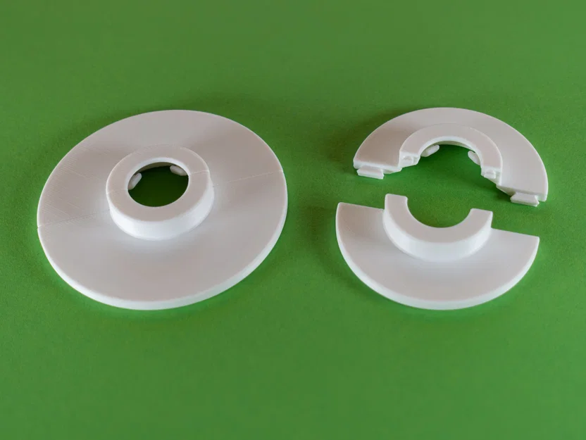 Vòng che ống 18mm - Nắp che lỗ tường hoặc sàn - Image 2